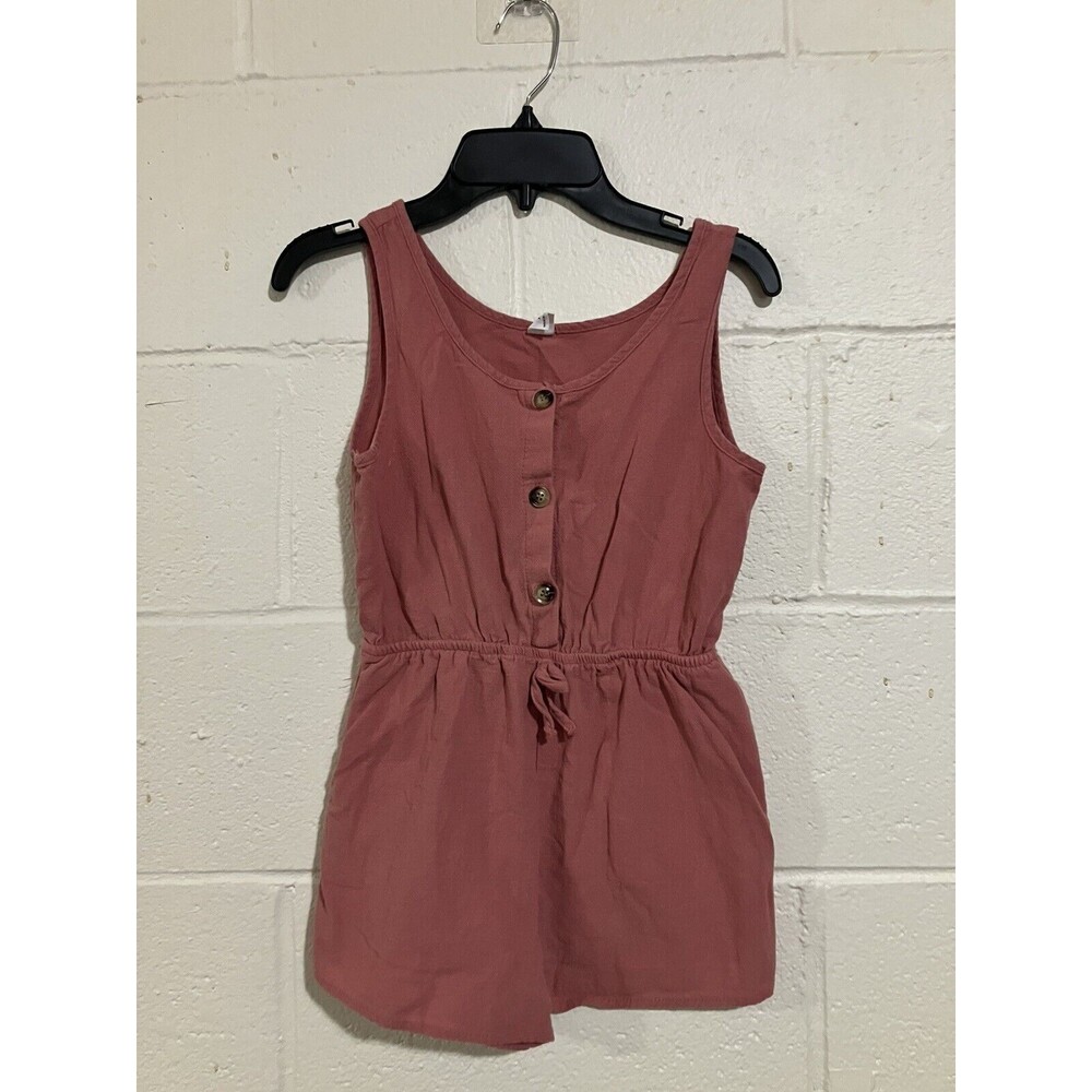 SHEIN Girls Cami Romper With 2 Pocket Size 10 Y